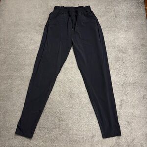 Outdoor Voices Zephyr Full Length Tapered Pant Nylon Spandex Black